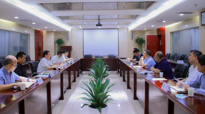 公司與金石投資、中信銀行就基金業(yè)務(wù)合作進行座談交流